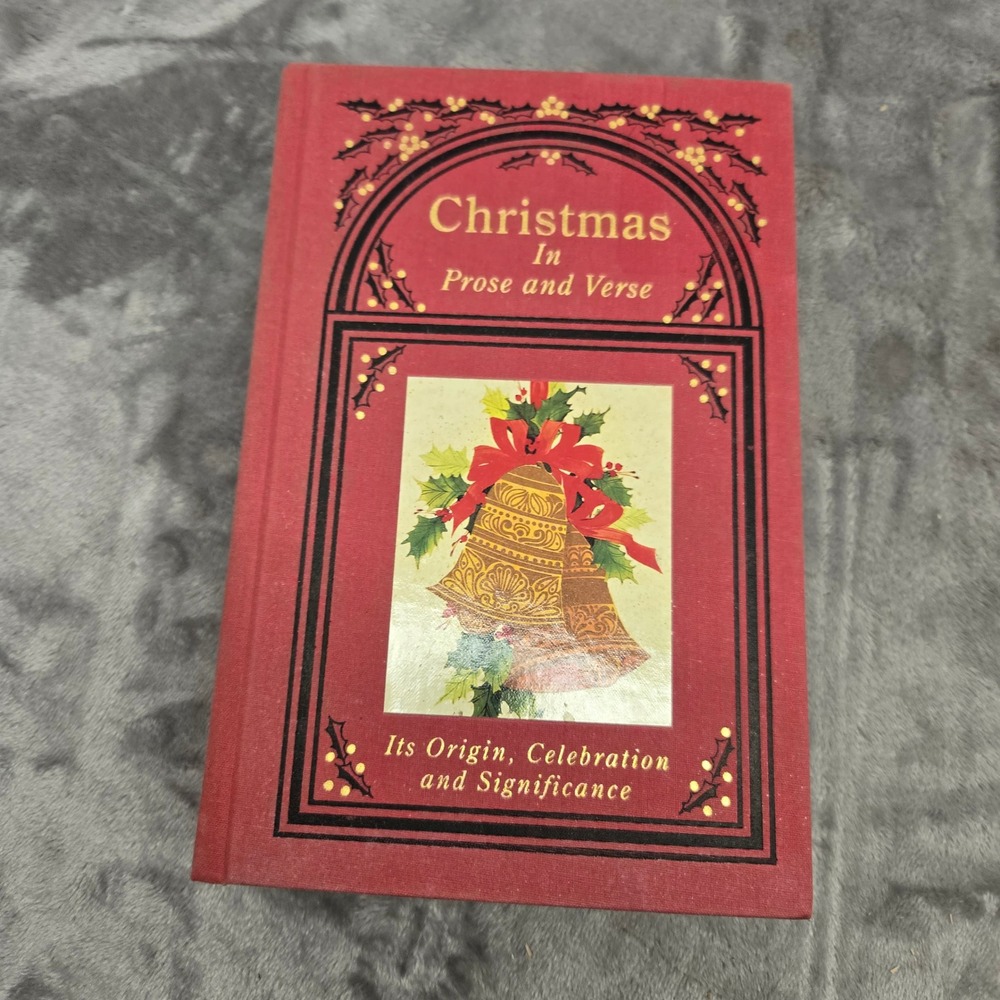 Christmas In Prose and Verse Deluxe Edition 2000 Platinum Press Hardcover Book